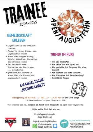 Schnuppertag & neuer Trainee-Kurs