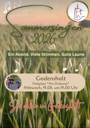 Sommersingen in Godensholt