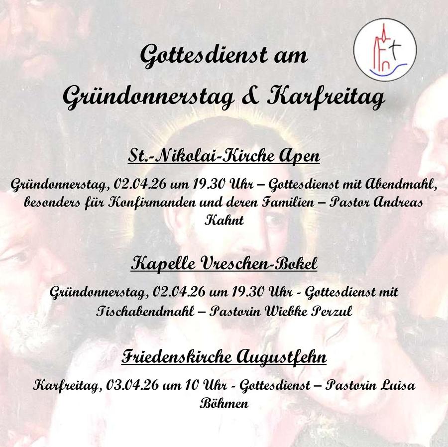 Gründonnerstag+Karfreitag
