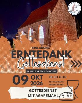Erntedank in der Vreschen-Bokeler Kapelle