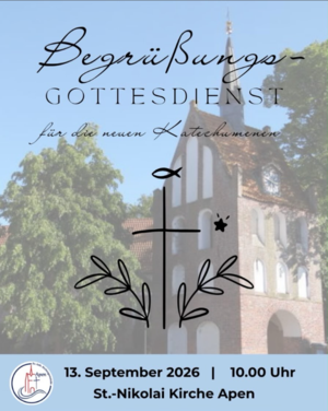 Begrüßungs-Gottesdienst für die neuen Katechumenen